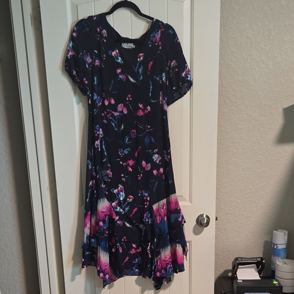 Tanya Taylor Silk Floral Maxi - Picture 1 of 4